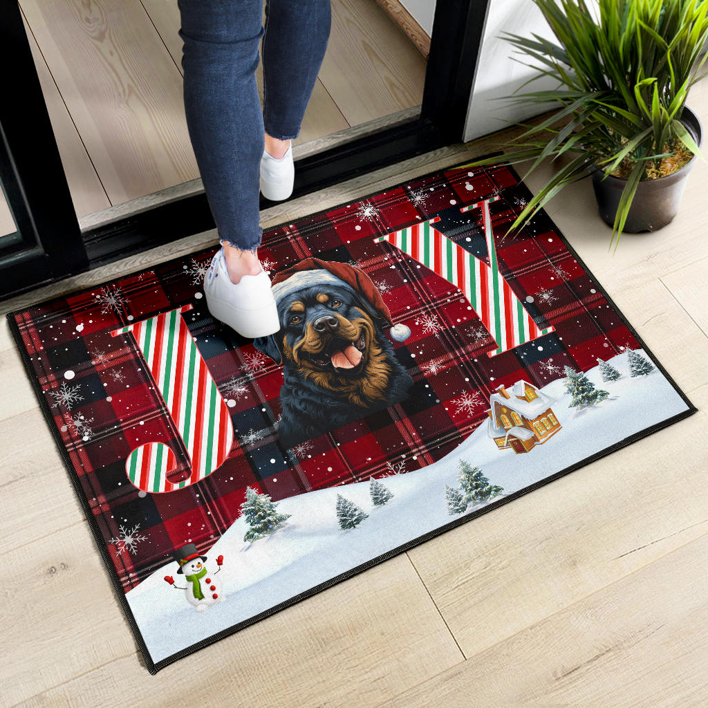 Rottweiler Design Holidays / Christmas 2023 Collection Door Mats