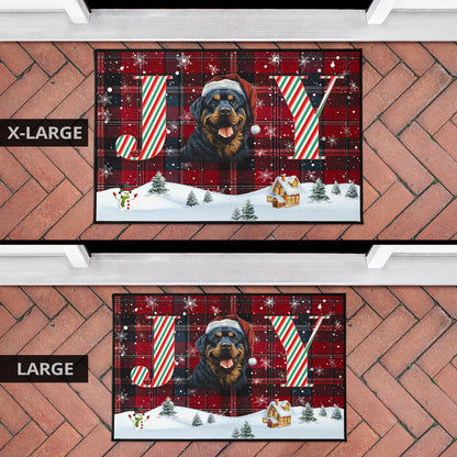 Rottweiler Design Holidays / Christmas 2023 Collection Door Mats