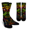 Boxer Design Socks With Colorful Background - Inspired Collection