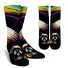 Shih Tzu Design Socks With Colorful Background - Inspired Collection