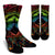 Rhodesian Ridgeback Design Socks With Colorful Background - Inspired Collection