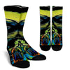 Mastiff Design Socks With Colorful Background - Inspired Collection