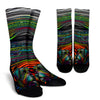 Schnauzer Design Socks With Colorful Background - Inspired Collection