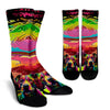 Pit Bull Design Socks With Colorful Background - Inspired Collection