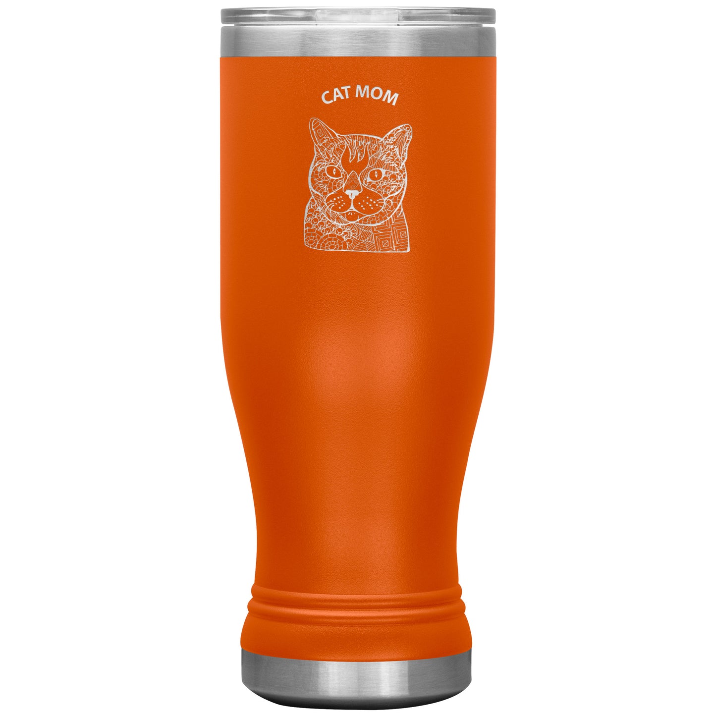 Cat Mom 20oz BOHO Insulated Tumbler