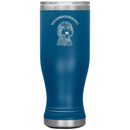 Goldendoodle Dad 20oz BOHO Insulated Tumbler