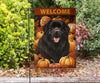 Newfoundland Dog (Newfie) Design Garden and House Flags - 2023 Fall Collection