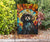 Pekingese Stained Glass Design Garden and House Flags