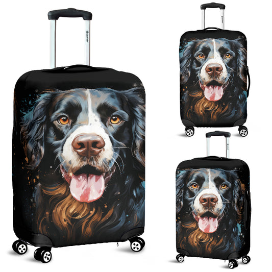English Springer Spaniel Watercolor Design Luggage Covers
