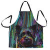 Yorkiepoo Design Colorful Background Aprons - Inspired Collection