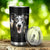 Whippet Watercolor Paint Design Double Walled Vacuum Insulated Tumblers