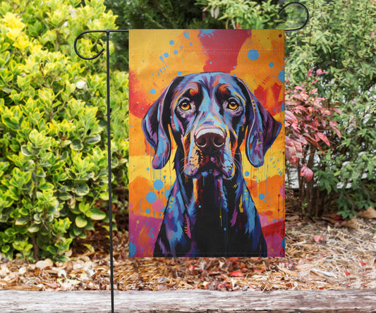 German Shorthaired Pointer Design Garden Flag and House Flags - Summer 2023 Collection