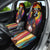 Whippet Stained Glass Design Car Seat Covers