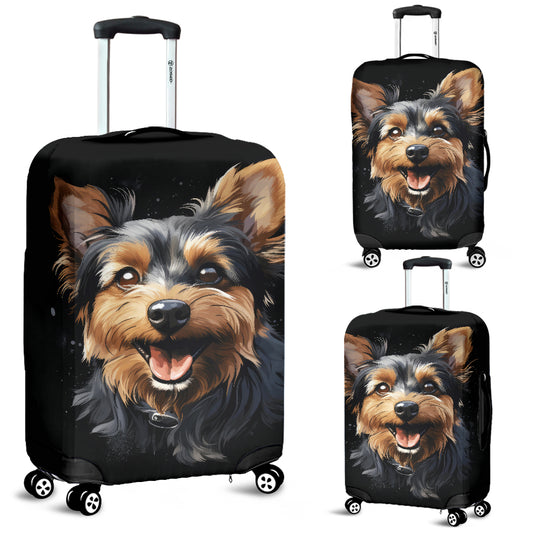 Yorkshire Terrier (Yorkie) Watercolor Design Luggage Covers