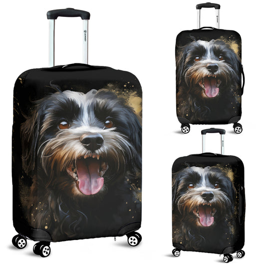 Havanese Watercolor Design Luggage Covers