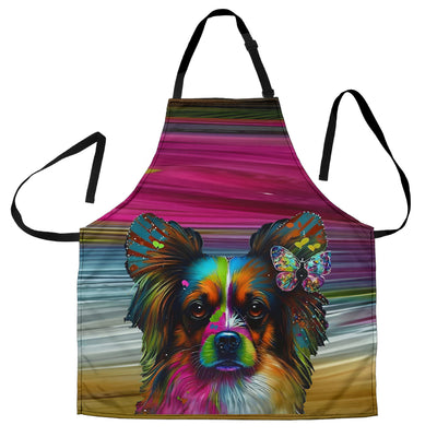 Papillon Design Colorful Background Aprons - Inspired Collection
