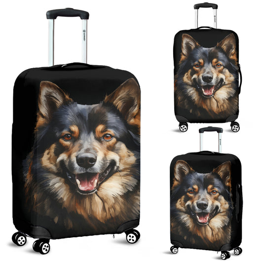 Akita Watercolor Design Luggage Covers