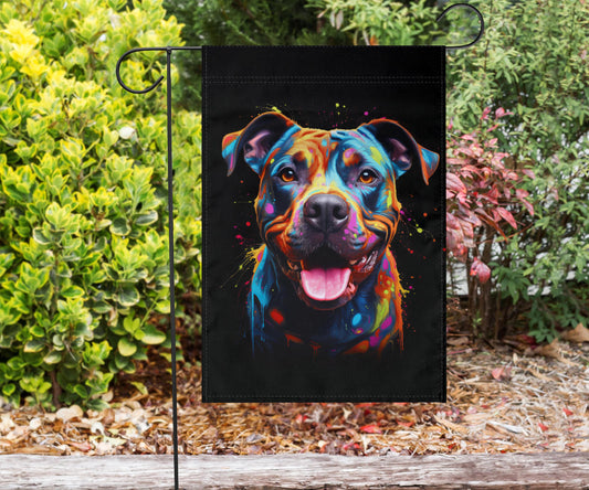 Pit Bull Design Garden Flag and House Flags - Summer 2023 Collection