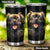 Pekingese Watercolor Paint Design Double Walled Vacuum Insulated Tumblers