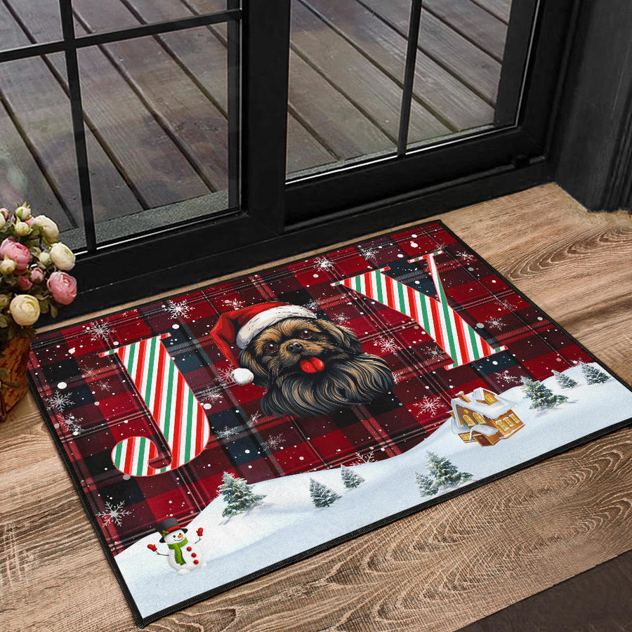 Pekingese Design Holidays / Christmas 2023 Collection Door Mats