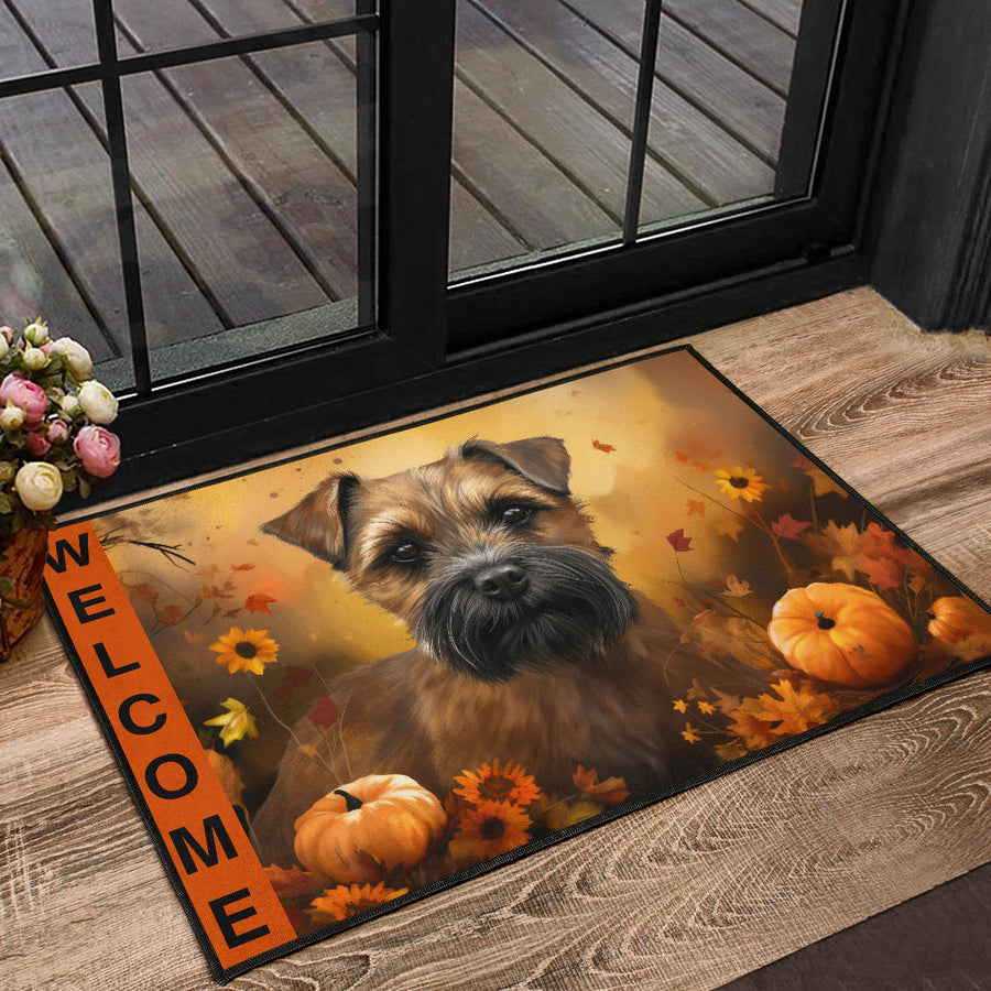 Border Terrier Design Fall 2023 Collection Door Mats