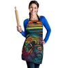 Pug Design Colorful Background Aprons - Inspired Collection