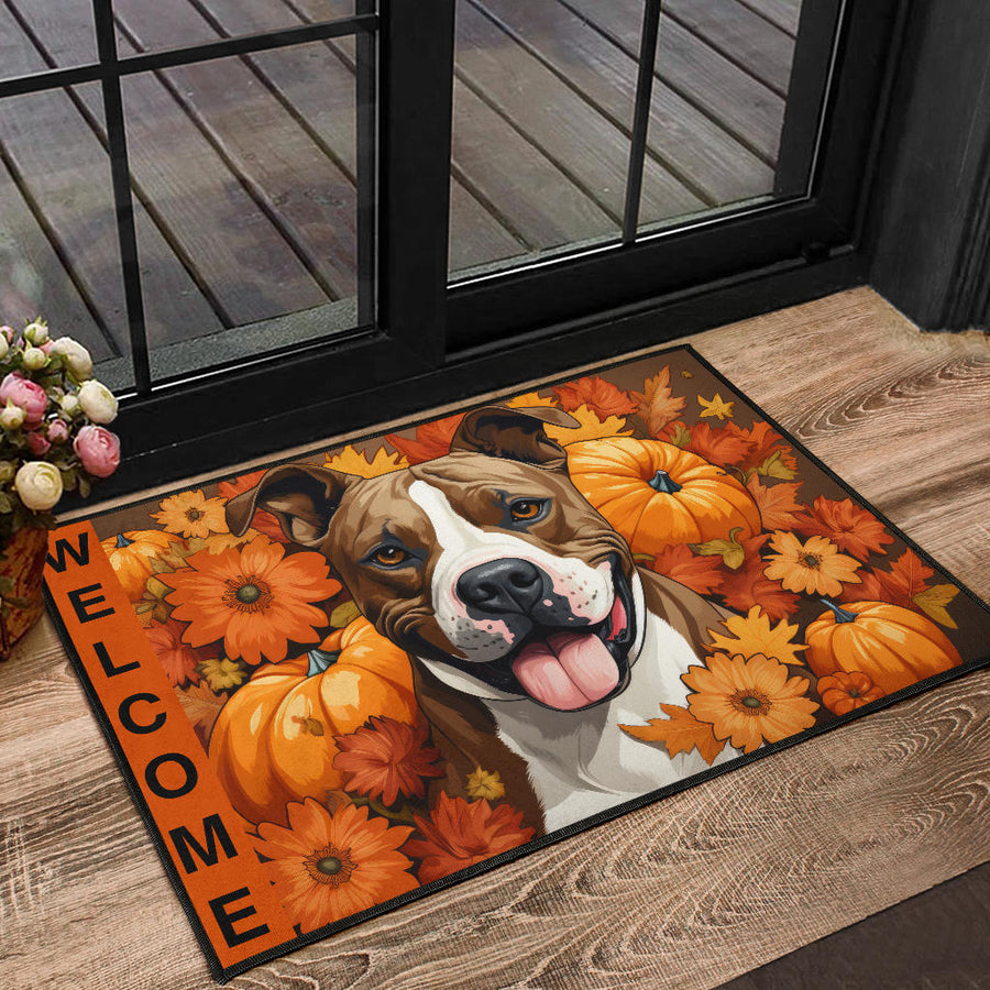 Staffordshire Bull Terrier (Staffie) Design Fall 2023 Collection Door Mats