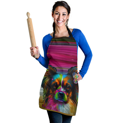 Papillon Design Colorful Background Aprons - Inspired Collection