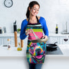 Pit Bull Design Colorful Background Aprons - Inspired Collection