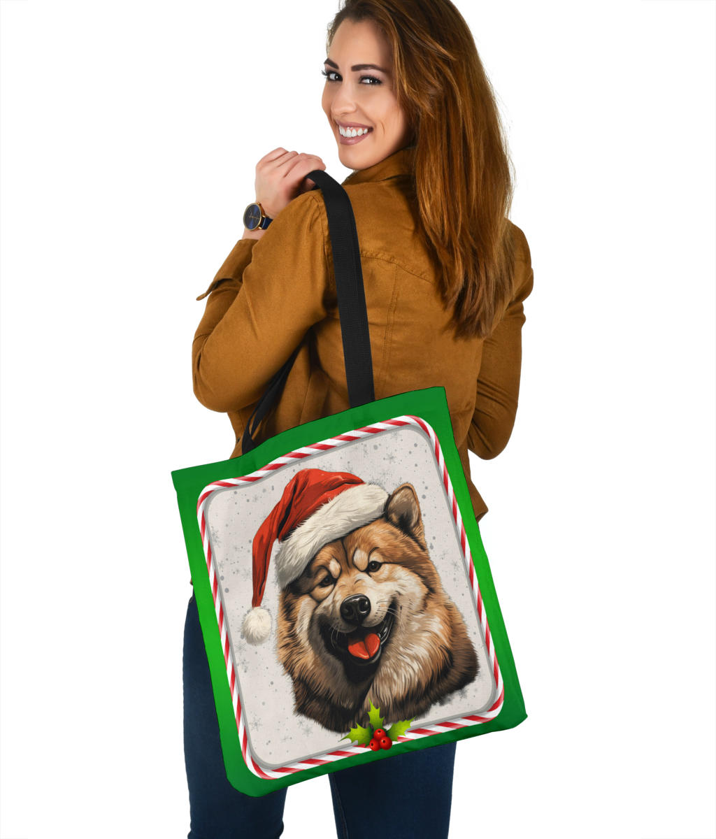 Akita Design Tote Bags - Christmas / Holidays 2023