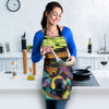 Chow Chow Design Colorful Background Aprons - Inspired Collection