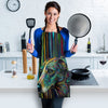 Whippet Design Colorful Background Aprons - Inspired Collection