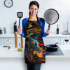 Doberman Design Colorful Background Aprons - Inspired Collection