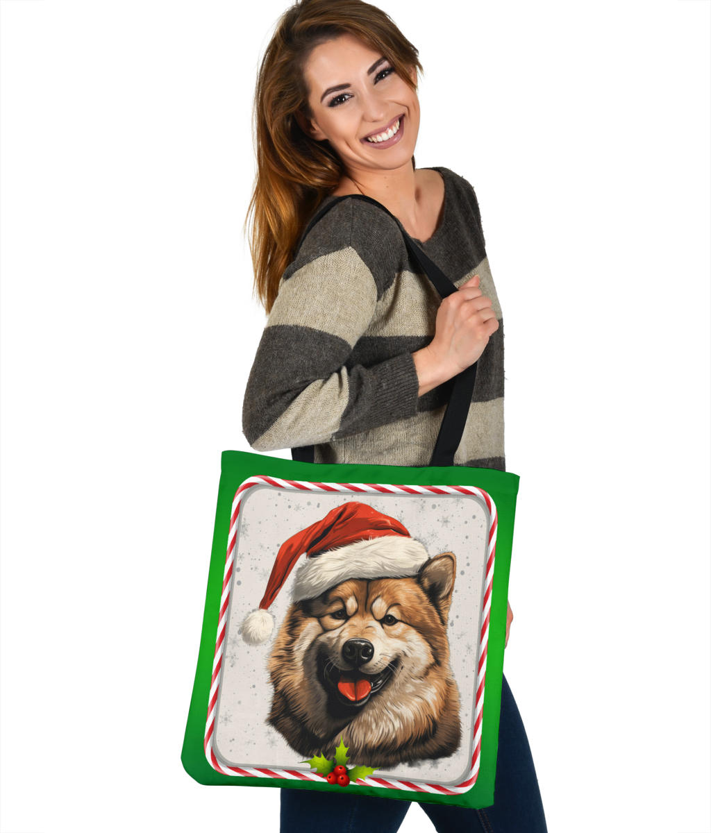 Akita Design Tote Bags - Christmas / Holidays 2023