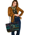 German Shorthaired Pointer Design Large Leather Tote Bag - Inspired Collection