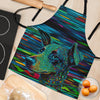 Miniature Pinscher (MinPin) Design Colorful Background Aprons - Inspired Collection