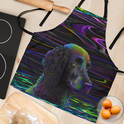Poodle Design Colorful Background Aprons - Inspired Collection