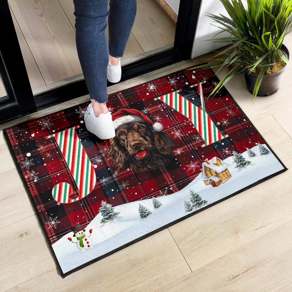 Cocker Spaniel Design Holidays / Christmas 2023 Collection Door Mats