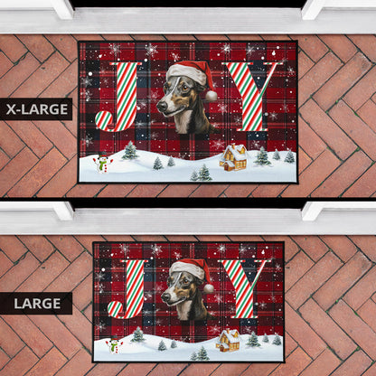 Greyhound Design Holidays / Christmas 2023 Collection Door Mats