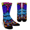Dachshund Design Crew Socks - Art By Cindy Sang - JillnJacks Exclusive