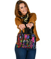 Saint Bernard Shoulder Handbag - Art by Cindy Sang - JillnJacks Exclusive