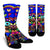 American Eskimo  Design Crew Socks - Art By Cindy Sang - JillnJacks Exclusive
