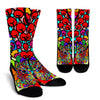 Alaskan Malamute Design Crew Socks - Art By Cindy Sang - JillnJacks Exclusive