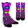 Akita Design Crew Socks - Art By Cindy Sang - JillnJacks Exclusive