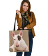 Bull Terrier Design Tote Bags - JillnJacks Exclusive