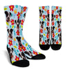 Blue Heeler Design Crew Socks - JillnJacks Exclusive - Jill 'n Jacks