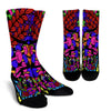 Saint Bernard Design Crew Socks - Art By Cindy Sang - JillnJacks Exclusive
