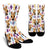 Airedale Terrier Floral Design Crew Socks - JillnJacks Exclusive