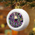 Basset Hound Design Christmas Ball Ornament - Art By Cindy Sang - JillnJacks Exclusive