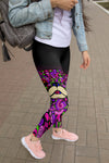 Pug Design Leggings - Art By Cindy Sang - Jillnjacks Exclusive